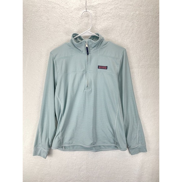 Vineyard Vines Men's Edgartown 1/4-Zip Shep Shirt Size Medium Blue‎ $128 - Picture 1 of 9